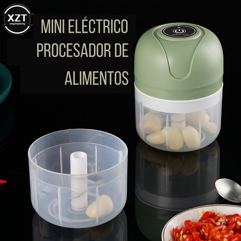 Mini Procesador de Alimentos Recargable USB XZT